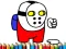 Igra Space Dude Coloring Book online