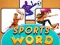 Igra Sports Word Puzzle online