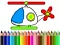 Igra Back To School Helicopter Coloring online