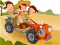 Igra Cartoon Tractor Puzzle online