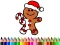 Igra Back To School: Christmas Cookies Coloring online