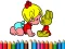 Igra Back To School: Aby Girl Coloring online