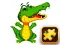 Igra Aligator Puzzle online