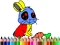 Igra Back To School: Rabbit Coloring Book online