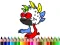 Igra Back To School: Halloween Coloring Book online
