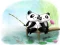 Igra Pandas Slide online