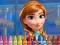 Igra Anna Frozen Coloring online