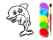 Igra Dolphin Coloring Book online