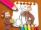 Igra Curious George Coloring Book online