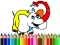 Igra Back To School: Elephant coloring online