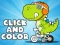 Igra Click And Color Dinosaurs online