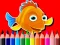 Igra Back To School: Fish Coloring Book online
