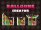 Igra Balloons Creator online