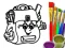 Igra Back To School: School Bag Coloring Book online