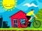 Igra Bicycle Drivers Puzzle online