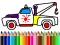 Igra Back To School: Trucks Coloring online