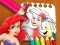 Igra The Little Mermaid Coloring Book online