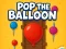 Igra Pop The Balloons online