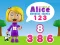 Igra World of Alice Numbers Shapes online