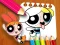 Igra The Powerpuff Girls Coloring Book online