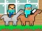Igra Noob vs Pro HorseCraft online