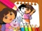 Igra Dora the Explorer the Coloring Book online