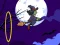 Igra Flying witch halloween online