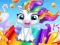 Igra Glitter Unicorn Dress Up Girls online