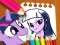 Igra Equestria Girls Coloring Book online