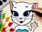Igra Talking Angela Coloring Book online
