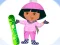 Igra Dora Ski Winter Dressup online