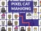 Igra Pixel cat mahjong online
