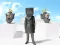 Igra Skibidi Toilet Parkour run online