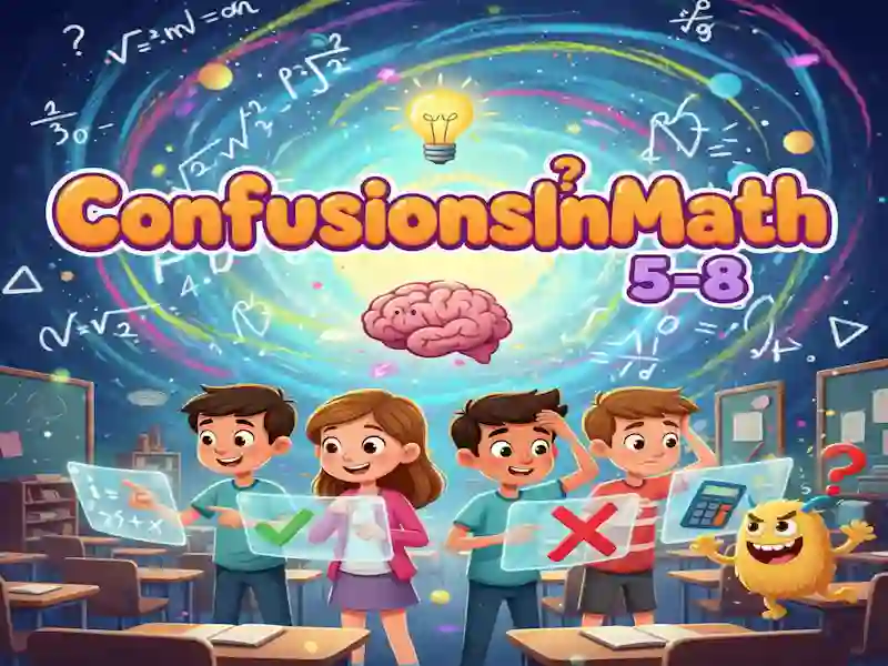 Igra ConfusionsInMath 5-8 online