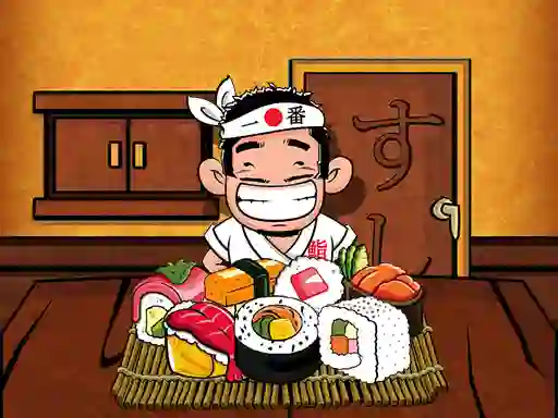 Igra Sushi Matching online