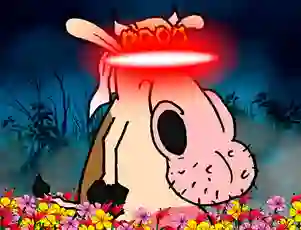 Igra Laser-cow adventure online