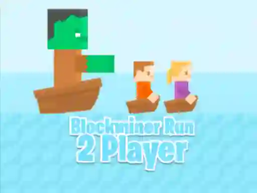 Igra Blockminer Run  2 player online
