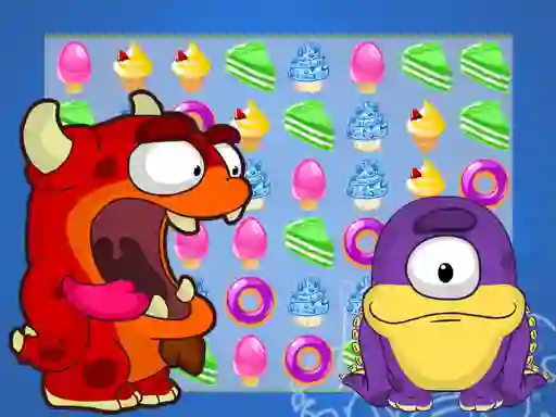 Igra Candy Monster Match 3 online