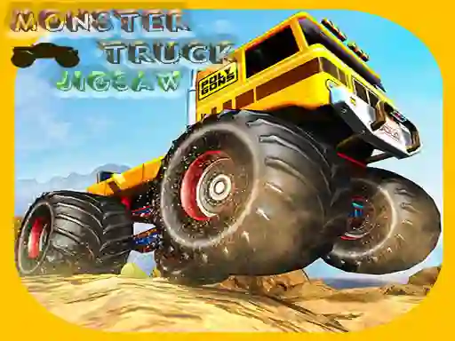 Igra Monster Trucks Jigsaw online