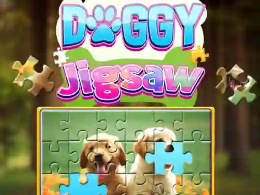 Igra Doggy Jigsaw online