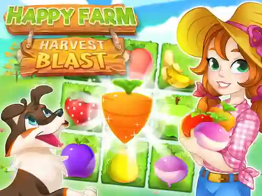 Igra Happy Farm Harvest Blast online