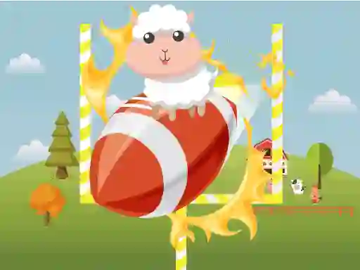 Igra Animals Rugby Flick online