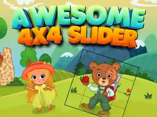 Igra Awesome 4x4 Slider online