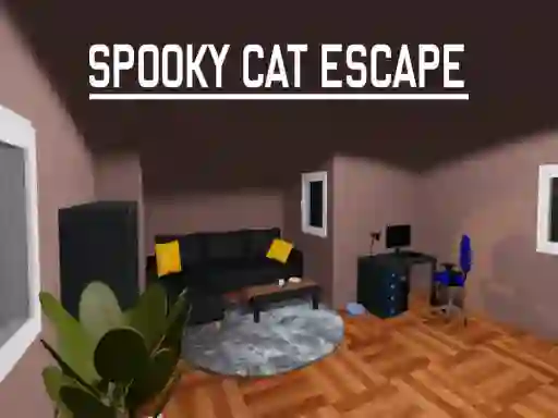 Igra Spooky Cat Escape online