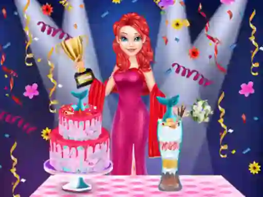 Igra Mermaid Cake Cooking Design online