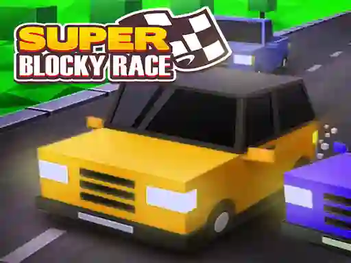 Igra Super Blocky Race online