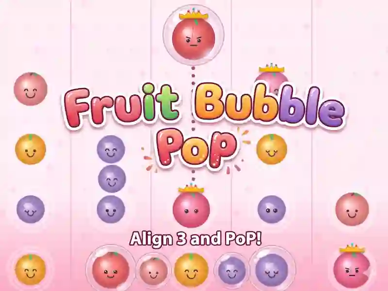 Igra Fruit Bubble Pop online
