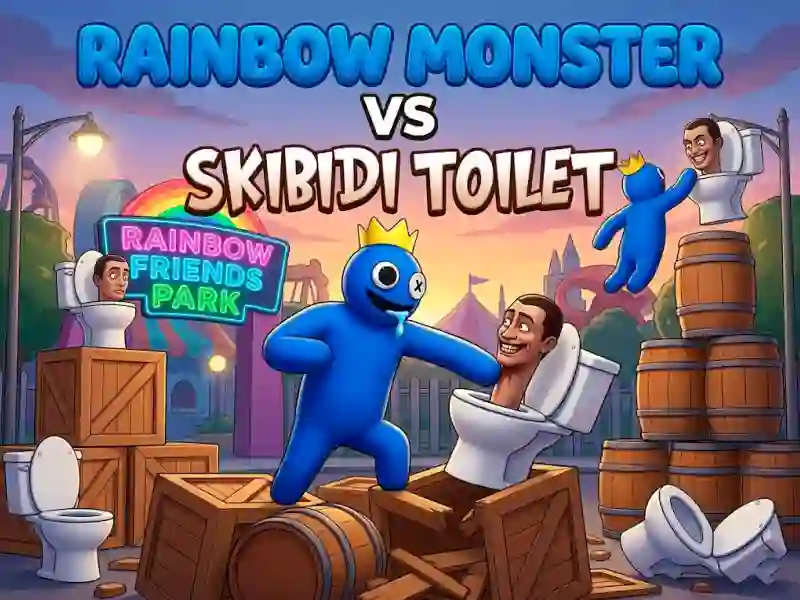 Igra Rainbow Monster VS Skibidi Toilet online