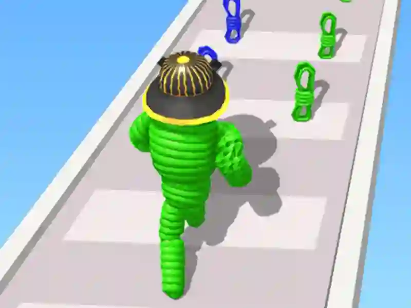 Igra Rope-Man Run 3D online