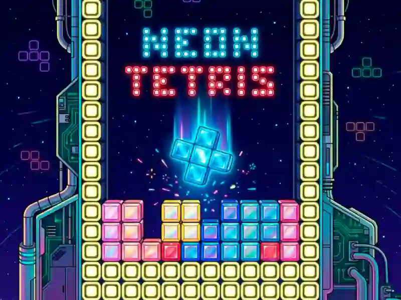 Igra Neon Tetris online